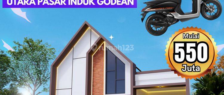 Rumah Dijual Murah Dekat Pasar Induk Godean Sleman Yogyakarta 1