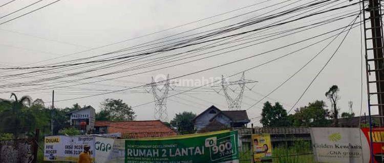 Dijual Lahan Pinggir Jalan Raya Curug Tangerang 1