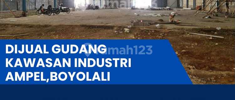 Dijual gudang lokasi Ampel Boyolali 3975m BU! 1