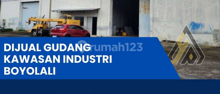 Dijual gudang industri lokasi boyolali luas 16000m BU! 1