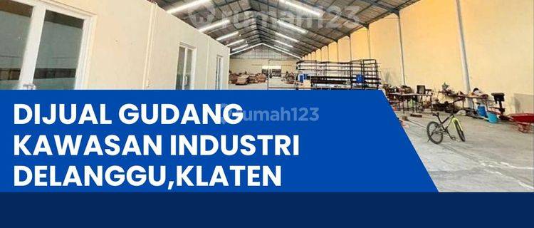 Dijual gudang lokasi solobaru luas 5500m BU! 1