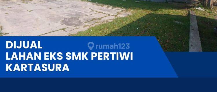 Dijual Lahan Ex Smk Pertiwi,lokasi Kartasura, Sukoharjo,luas 6003,Bu  1