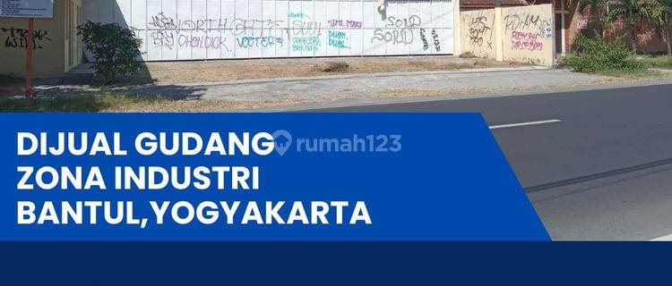 Dijual Gudang Strategis di Bantul Yogya luas 2449m BU! 1