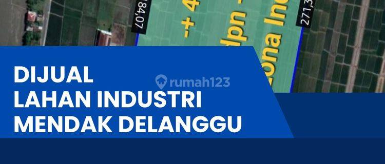 Dijual Tanah Industri Pergudangan 4,8 Ha Berlimbah Klaten  1