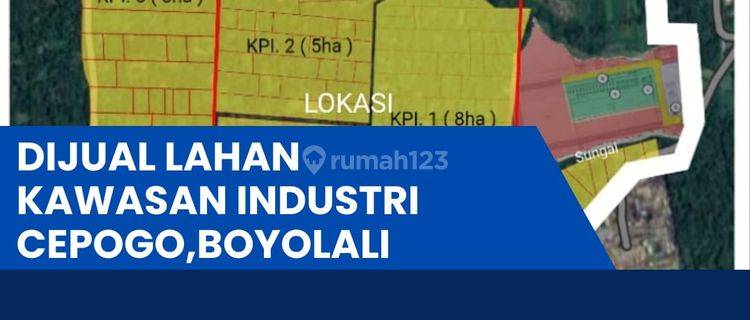 Dijual tanah industri lokasi cepogo boyolali 20Ha BU! 1