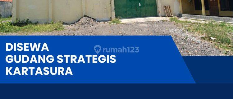 Disewakan Gudang Strategis Industri 1802m2 Lokasi Kartasura,sukoharjo  1