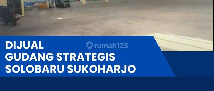 Dijual Gudang Strategis Industri 1,4 Ha,lokasi Solo Baru Bu  1