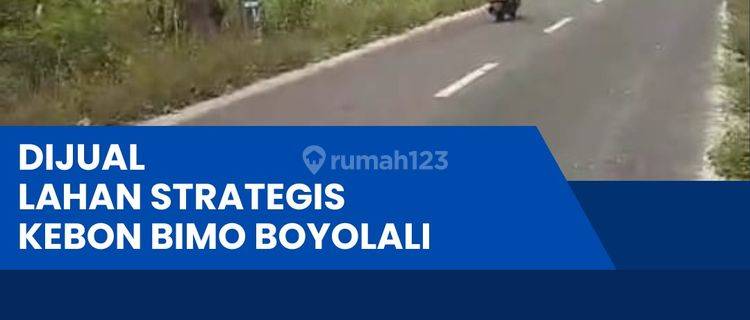 Dijual Lahan Strategis Industri,kebonbimo,boyolali Luas 6 Ha 1