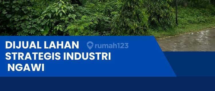 Dijual lahan industri lokasi Ngawi sangat strategis Luas 11 Ha BU! 1