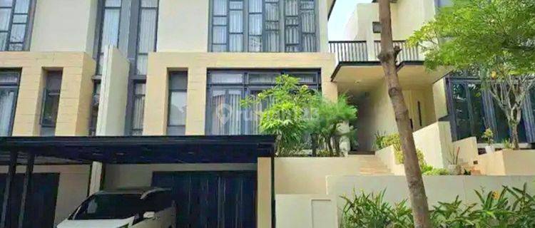 Dijual Rumah mewah semi furnished 3 Lantai di LANCEWOOD NAVAPARK BSD CITY  1