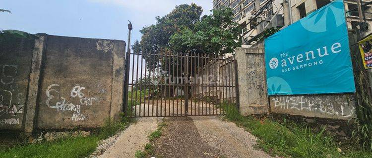 Jual Murah Tanah di Jl. Raya Serpong - Cilenggang - Tangsel - Lokasi Pinggir jalan Raya - Sangat cocok untuk Cluster, Resto & Cafe 1