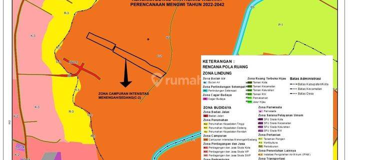 TOP URGENT FOR SALE LAND LOCATION TUMBAK BAYUH PERERENAN CANGGU KUTA UTARA BADUNG 1