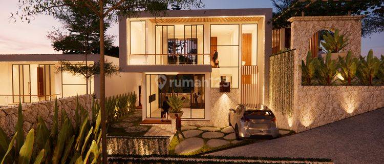 Villa Minimalis Modern View Laut Jimbaran di Kuta Selatan 1