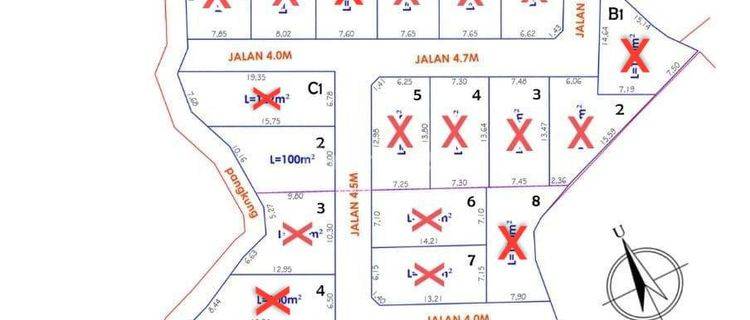 Dijual Tanah Murah Area Denpasar Lokasi Strategis Di Pusat Kota 1