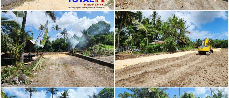 River view plot for sale in Pering, Gianyar, near Ida Bagus Mantra. 1