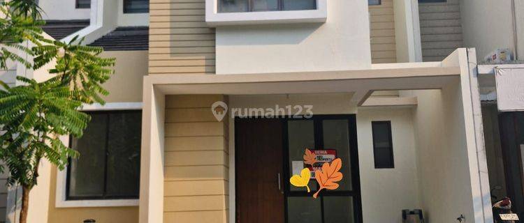 Rumah 2 lantai siap huni semi furnishd lokasi strategis dekat dengan mall aeon 1