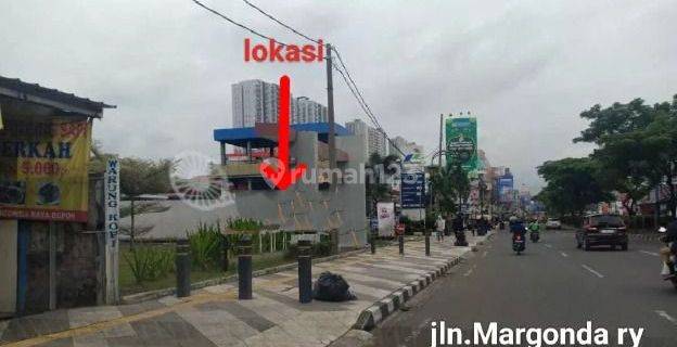 Tanah Pinggir Jalan Raya Margonda Siap Pakai 1