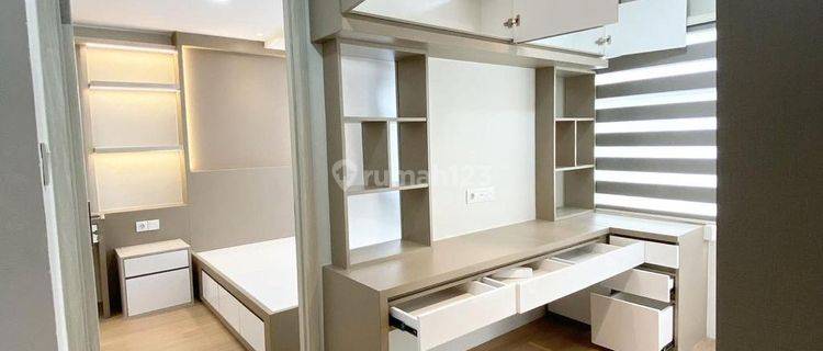 dijual sewa apartment 1 kamar luas furnish di grand asia afrika 1