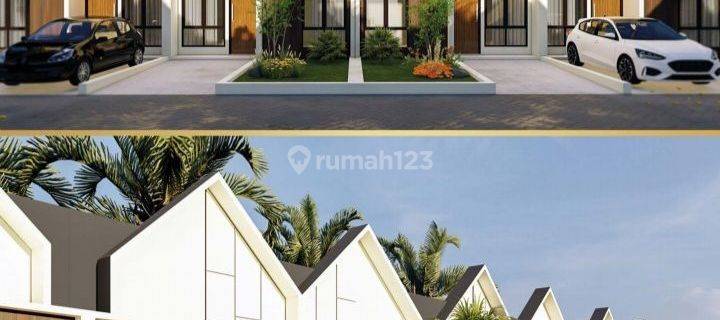 Rumah subsidi konsep modern,  1