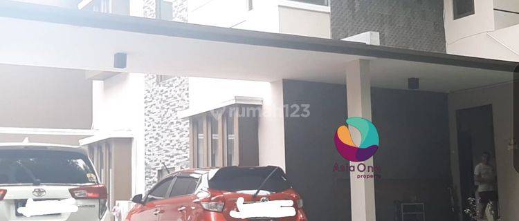 2 Rumah Tinggal Kantor Minimalis Modern 1 Lahan Siap Huni Kemang Pratama Bekasi Hook 1