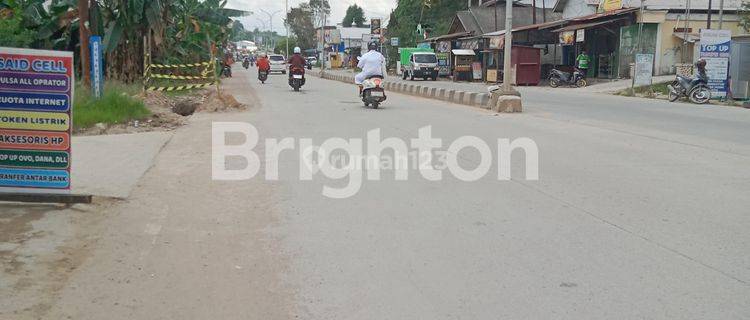 Tanah Datar Pinggir Jalan Utama KH. Harun Nafsi Samarinda Sebrang 1