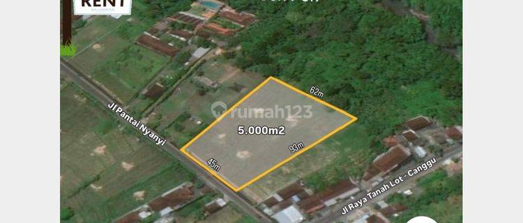 Commercial Land For Lease In Main Street Nyanyi Beach Tabanan Bali 1