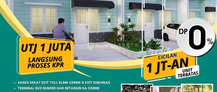 Graneda Rumah 300 Jutaan, Modern Cerme Gresik 1