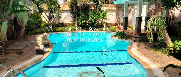 Disewa Rumah Private Swimming Pool 3+1 Kt Lt Lb 420 250 M² di Taman Giriloka Bsd Tangerang 1