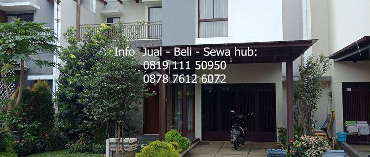 Disewakan Rumah Fullyfurnish, 4+1 Kamar Tidur, jalan kaki ke Sinarmas World Academy di Green Cove BSD 1