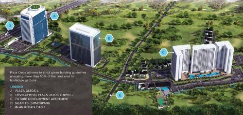 Sewa Ruang Kantor Plaza Oleos Jakarta Selatan 1