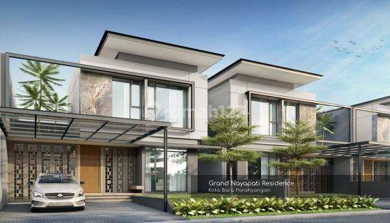 Rumah Modern Tropis di Nayapati Kota Baru Parahyangan 1