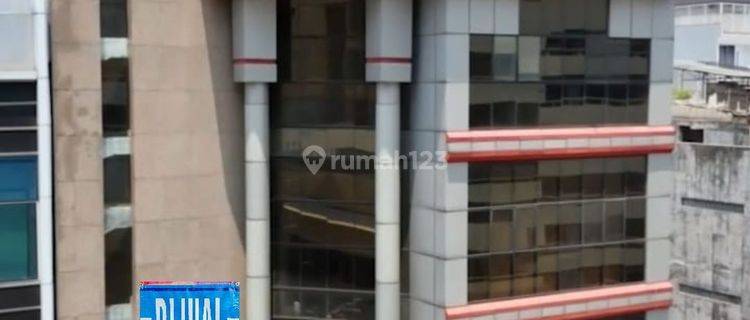 Gedung 6Lantai Jakarta Pusat Dekat Gajah Mada Plaza 1