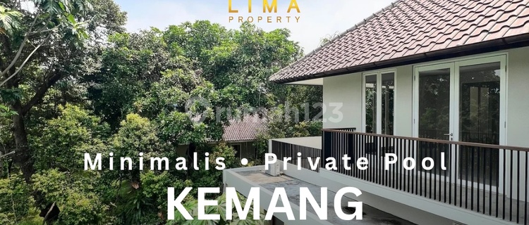 Minimalist Modern Kemang House with Private Pool 1