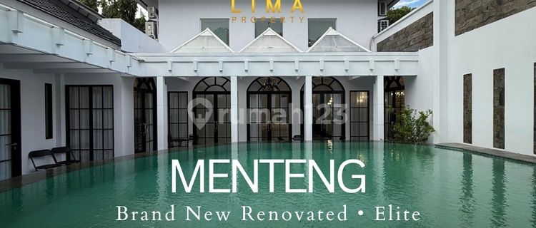 Luxury House in Menteng Elite Area. Newly Renovated. Ideal for Residence or Expatriates. 1