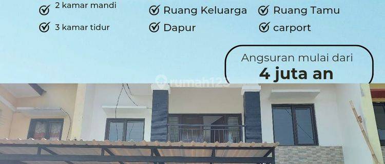 Rumah 2 lantai di aqumas square  1