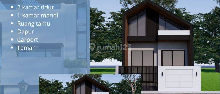 Rumah Scandinavian Dp 0% Di Jlegong  1