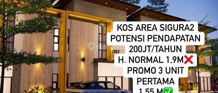 Harga Promo Rumah Kos Sigura2 Merjosari Dekat Kampus Malang  1