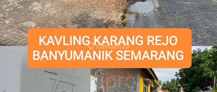 Dijual tanah Karangrejo Banyumanik  1