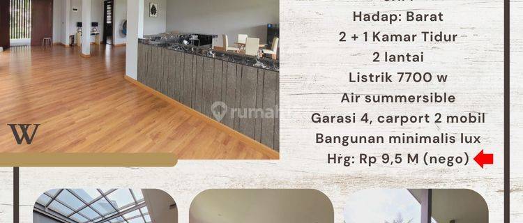 Rumah 2 Lantai Bagus SHM di Setra Duta, Bandung 1