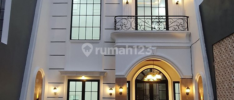 3-Story New House with Private Pool, Access to Desari Toll Gate, in Moh Kahfi Jagakarsa 1