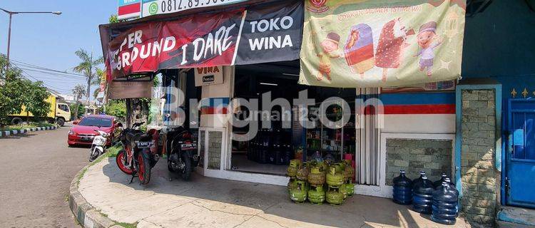 Rumah sepaket bangunan Toko di Hook Vila Bogor Indah,cocok buat usaha dan hunian.bisa toko saja atau rumah saja,lebih murah sepaket. 1