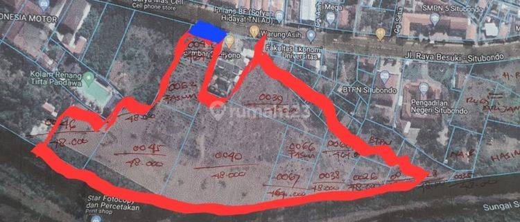 FOR SALE TANAH SANGAT LUAS JALUR PANTURA SITUBONDO KI 04 1