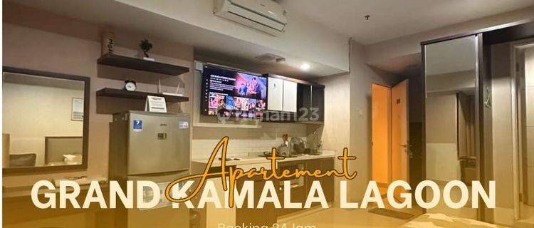 Sewa Harian Apartemen Grand Kamala Lagoon 1 BR Furnished 1