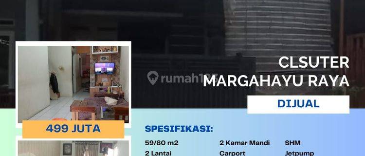 Dijual cepat rumah termurah di cluster margahayu raya bandung 1