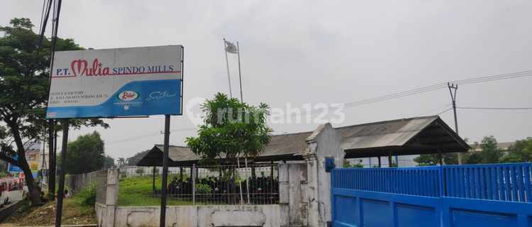 Wilayah Kawasan Industri Ex Pabrik Gudang. di Jl. Raya Serang, Tambak, Kibin, Serang, Banten, Indonesia, 42185, Cikande 1