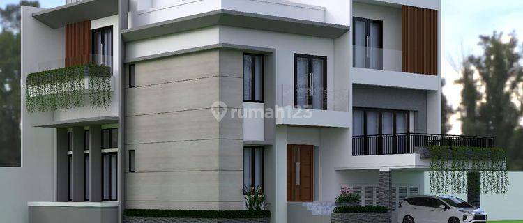 Rumah Baru Bangunan Mandiri Split Level Illustria Eminent Bsd Serpong 1