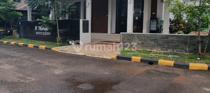 Dijual Rumah Watergarden 2 Lantai Luas 128M2, Kamar 3, SHM, bisa KPR Fasilitas Masjid, Lapangan Olahraga, Taman Bermain Luas, Row Jalan Luas, Grandwisata Bekasi 1