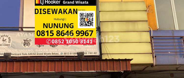 Disewakan Ruko 3 Lantai Siap Pakai Bisa Dijadikan Tempat Usaha Atau Kantor 200 Meter Dari Gerbang Tol Tambun Grand Wisata Bekasi 1