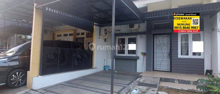 Disewa rumah cluster 2 lantai 3 BR paling dekat pintu tol Tambun Grandwisata Bekasi 1