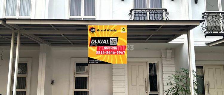 Dijual Rumah Grand Wisata 2 Lantai American Classic Siap Huni, 3 Kamar Dalam Cluster Keamanan 24 Jam Bebas Banjir Bisa Kpr, Akses Langsung Tol Tambun Grand Wisata Bekasi 1